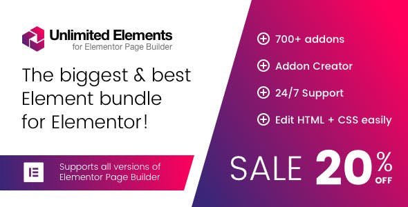 Unlimited Elements for Elementor Page Builder v1.5.29