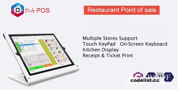 Rest POS v3.2.2 - Restaurant Point of Sale WPF Application