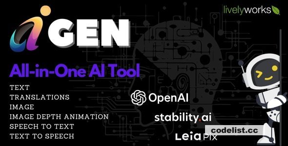 AiGen v1.1.5 - All-in-One AI Generation Tool - Artificial Intelligence