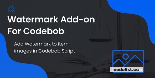 Watermark Add-on For Codebob v1.0