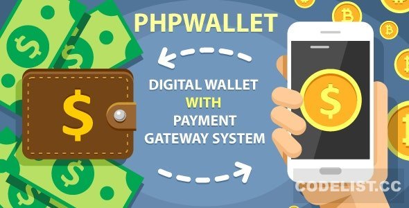 phpWallet v6.5 - e-wallet and online payment gateway system