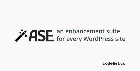 Admin and Site Enhancements (ASE) Pro v7.4.8