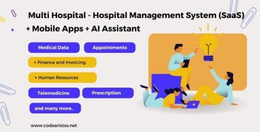 Multi Hospital - Hospital Management System (SaaS) + Mobile Apps