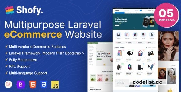 Shofy v1.2.5 - eCommerce & Multivendor Marketplace Laravel Platform - nulled