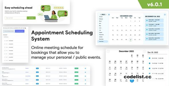 infycal v6.4.0 - Appointment Scheduling System - Meetings Scheduling - Calendly Clone -