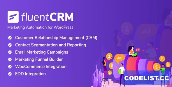 FluentCRM v2.9.2.0 - Marketing Automation For WordPress