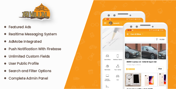 Advilla v1.0.1 – Classified Android Native App