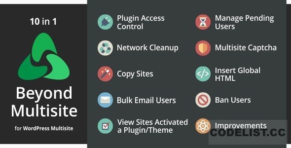 Beyond Multisite v1.17.1 - Utilities for WordPress Network Admins