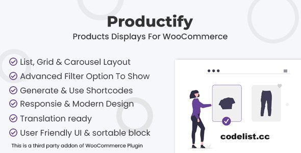 Productify v1.1.1 - Products Displays For WooCommerce