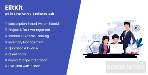 ElitKit v1.6.1 - All In One SaaS Business Suit