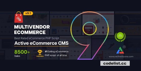 Active eCommerce CMS v9.1 - nulled