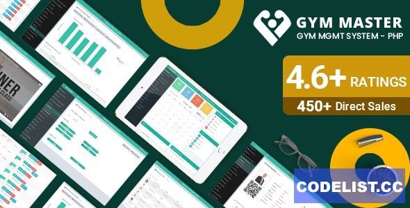 Gym Master v25 - Gym Management System - nulled