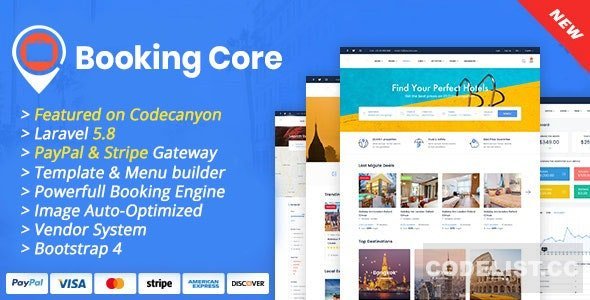 Booking Core v3.6.1 - Ultimate Booking System