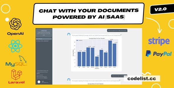 ChatPDF v2.0.1 - Chat with your Documents using AI SAAS - nulled