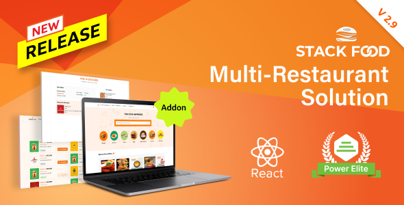 StackFood – React User Website v3.1