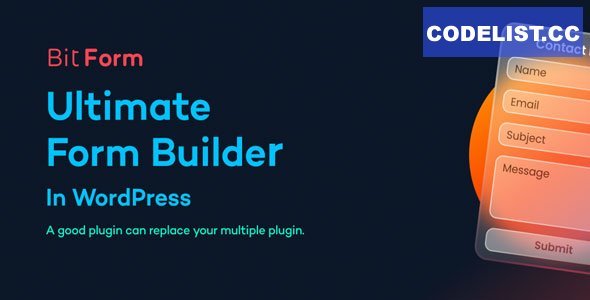 Bit Form Pro v2.7.4 - Ultimate Form Builder In WordPress