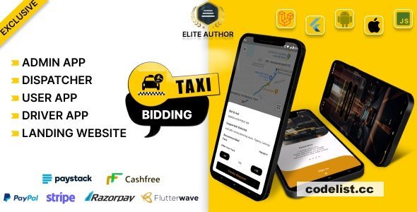 Tagxi Super Bidding - Taxi + Goods Delivery Complete Solution With Bidding Option - 24 August 2024